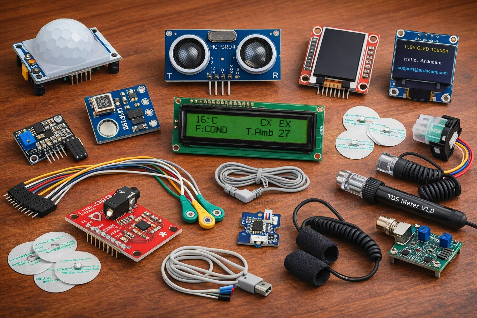 IoT circuit board close-up